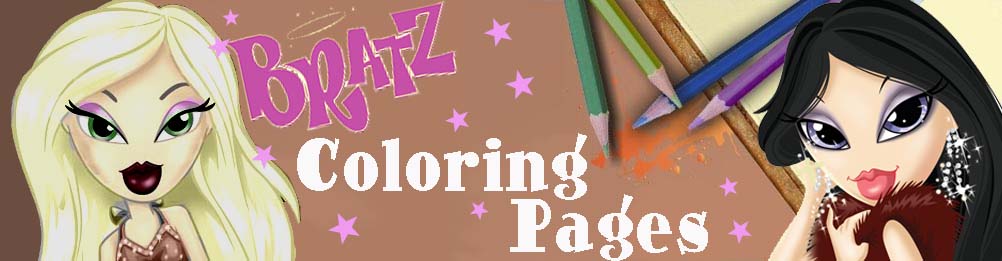 BRATZ COLORING PAGES