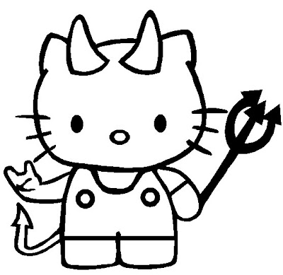 HELLO KITTY COLORING PICTURES HELLO KITTY COLORING PICTURES