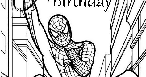 SPIDERMAN COLORING: SPIDERMAN PRINT AND COLOUR