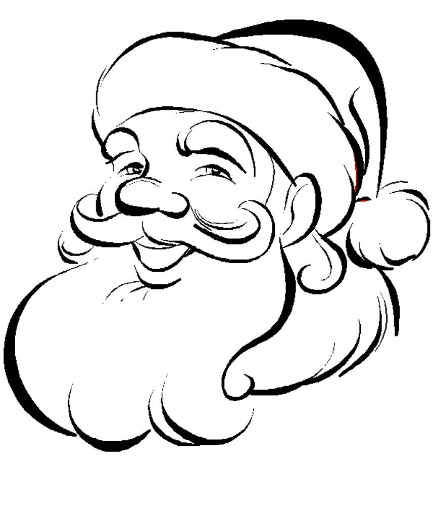 XMAS COLORING PAGES