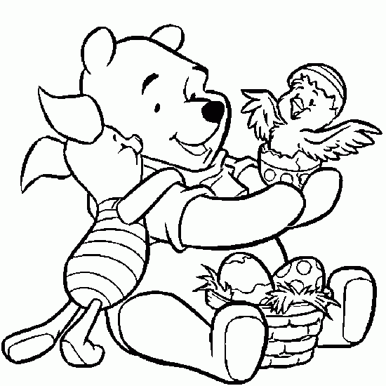 EASTER COLOURING: EASTER COLOURING SHEET