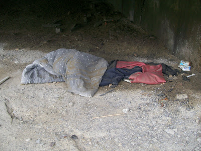 Just a jacket and a blanket.