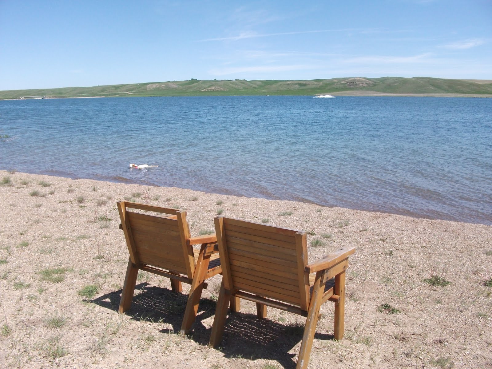 Lake McGregor Country Estates View from the beach