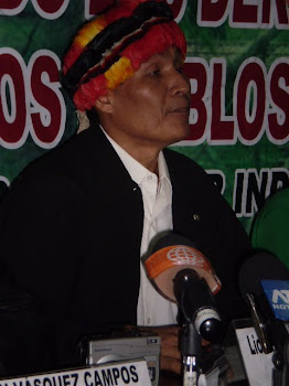 CONFERENCIA DE PRENSA EN AIDESEP