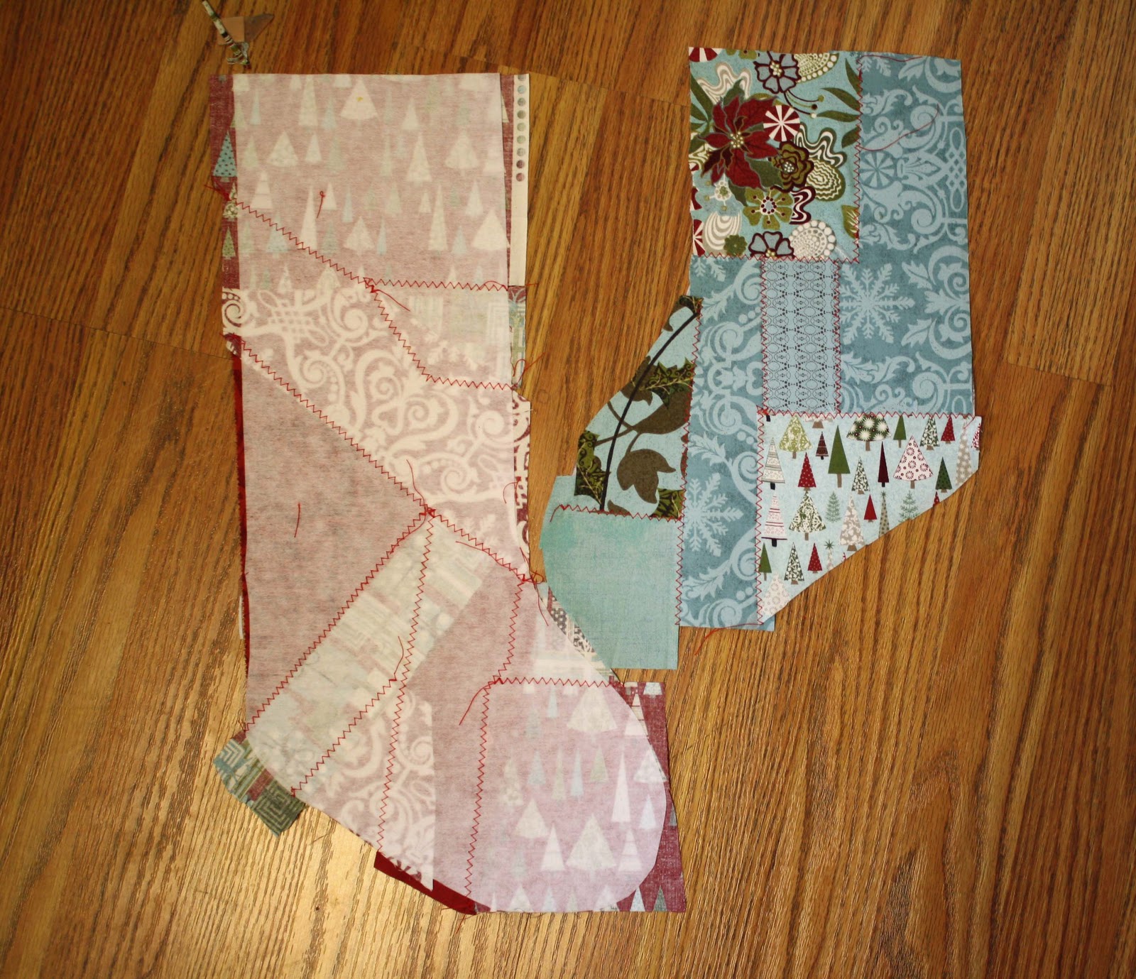 Running With Scissors Scrappy Stockings