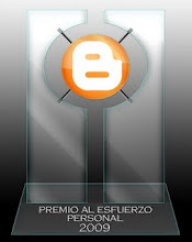 PREMIO AL ESFUERZO PERSONAL 2009