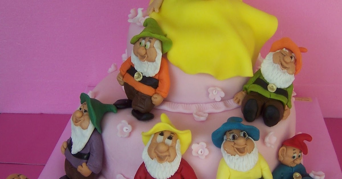 Elma Şekeri pasta tasarım PAMUK PRENSES 7 CÜCELER