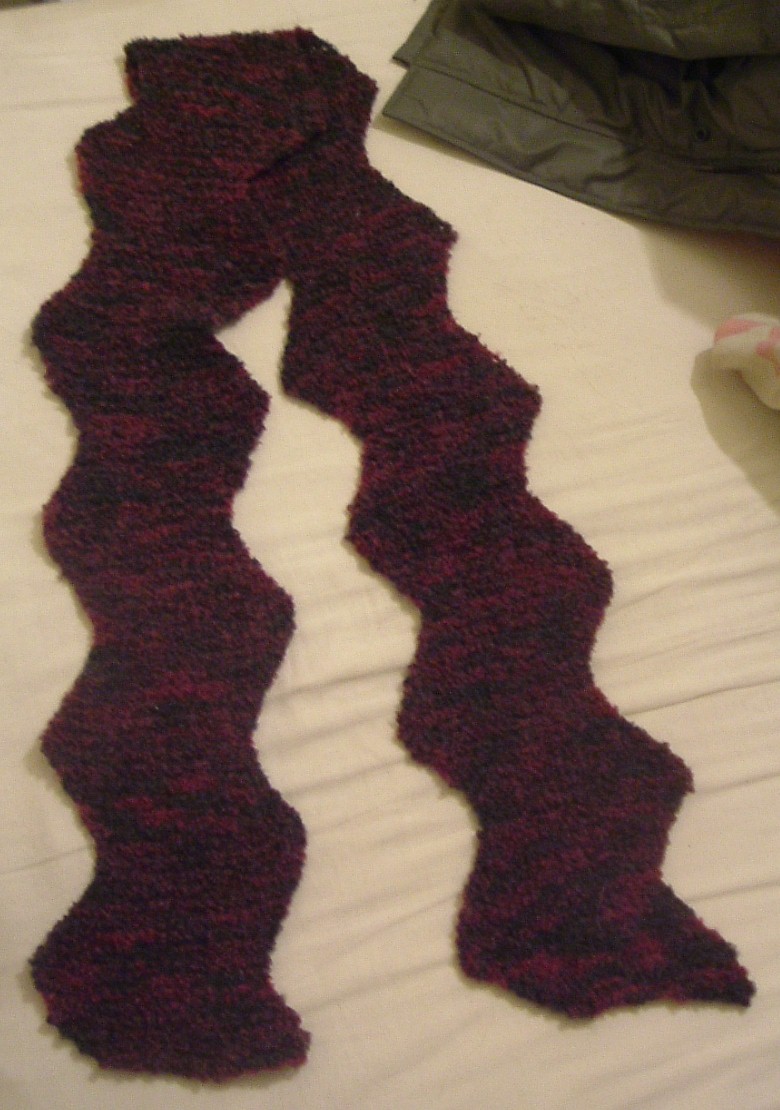 Stitch In Time: Zig Zag Scarf