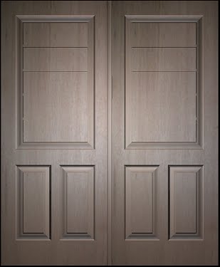 desain pintu dobel