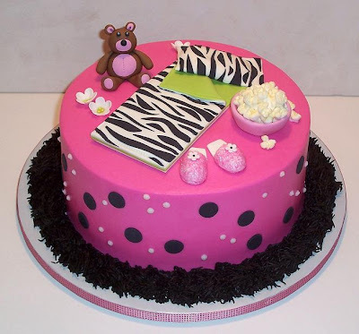 Slumber Party Cake!!!! - CakeCentral.com