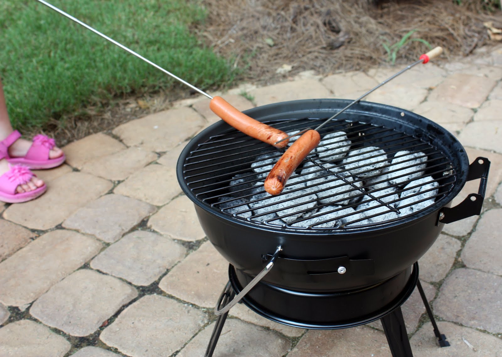 Inkspot Backyard Camping S'mores Hot Dogs Fun