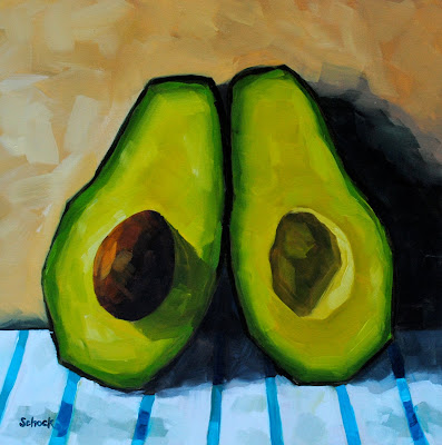 avocado painting