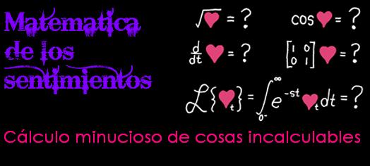 Matemática de los sentimientos
