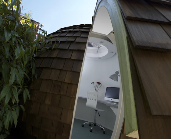Rustic Western Red Cedar Wood Shingles Spherical Design