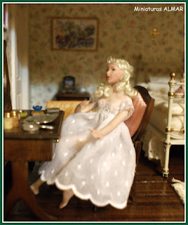 MINIATURAS ALMAR: Mansión Victoriana (IX). Dormitorio Joven.