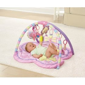 bright starts play mat pretty in pink