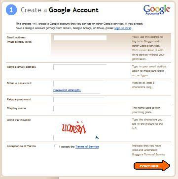 Webface Blogger
