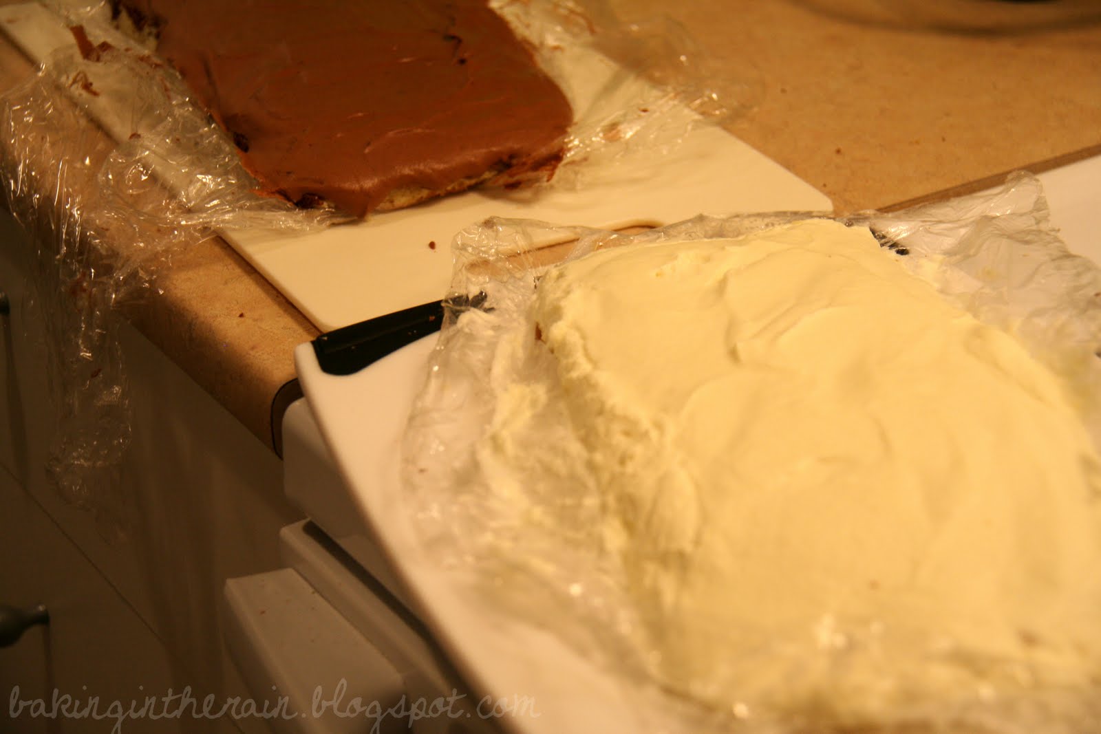 Baking in the Rain Tuxedo Truffle Mousse Cake