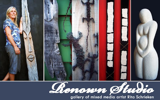 Renown Studio: mixed media artist Rita Schrieken