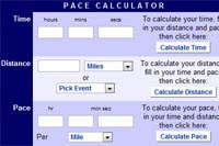 Pace Calculator