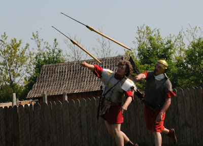 RomanDanes Pilum træning!