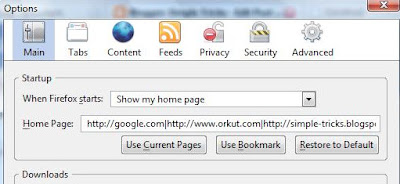Tips Menampilkan Banyak HomePage Di Browser
