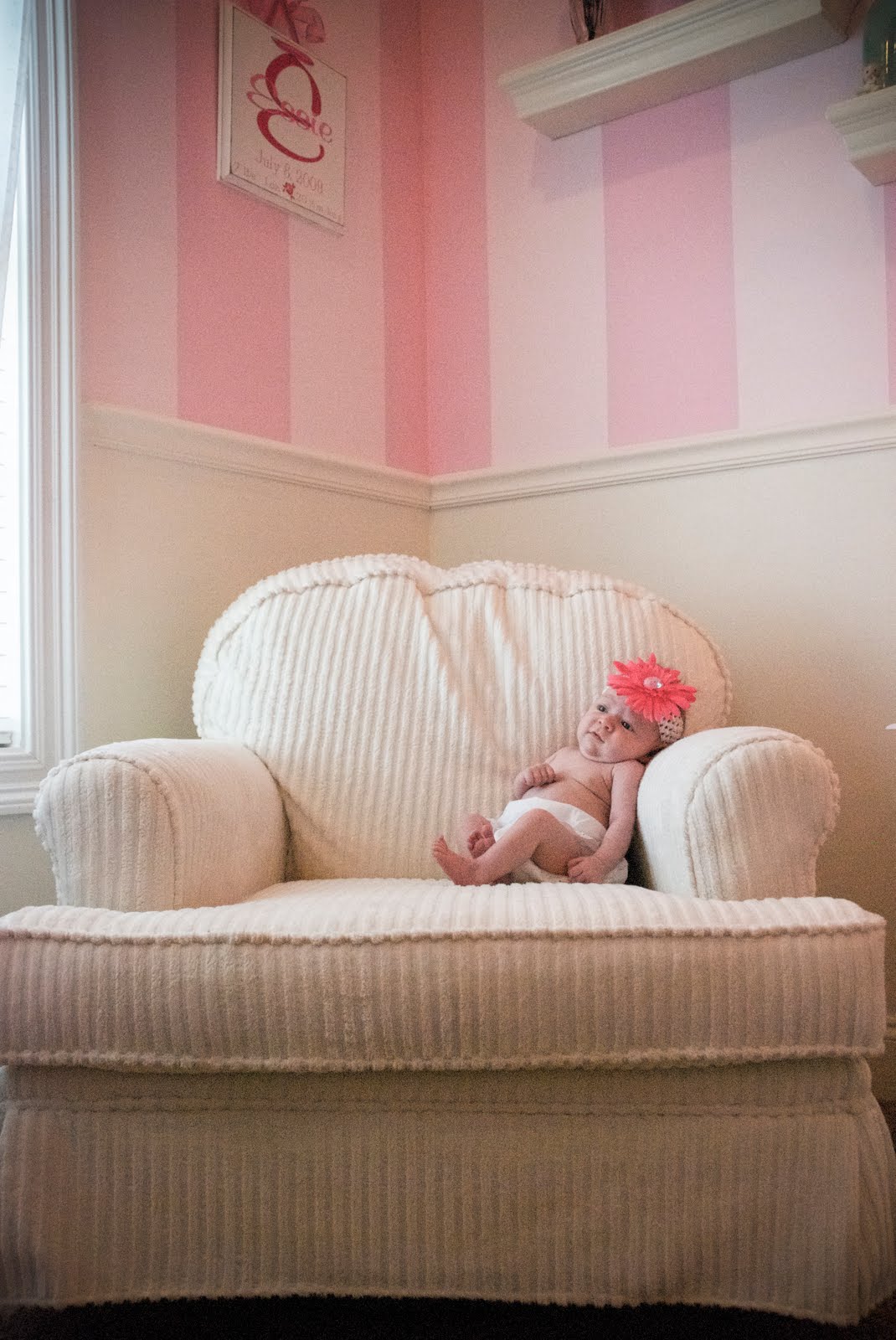 Girly Baby Nursery