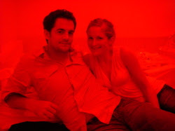 Matt & Sarah doing decadent dining