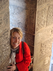 Me scared of heights half way down Sagrada Familia