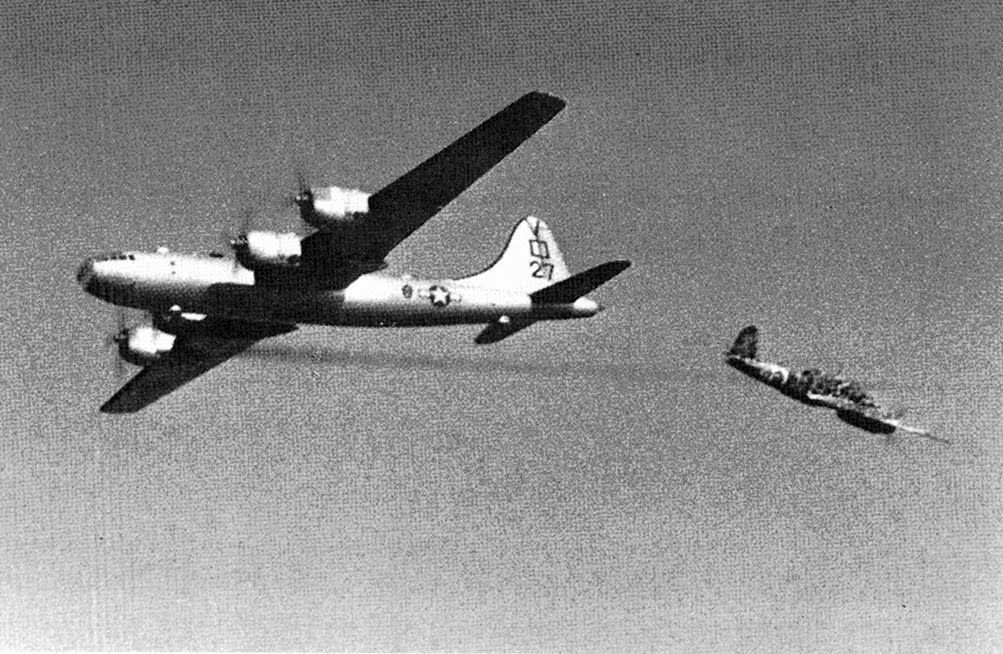 Image result for Ataque de un Ki-45 Toryu a un B-29