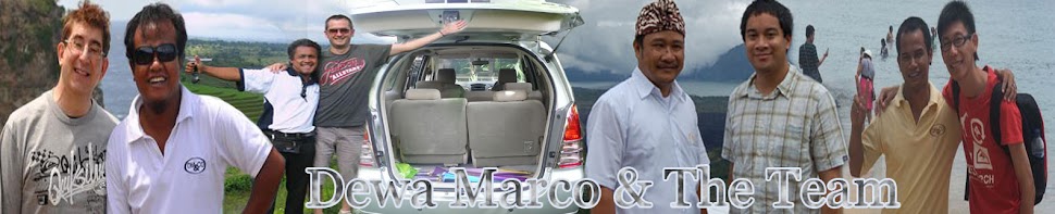 Bali Driver | Bali Tour Guide | Car Rental | Dewa Marco and Co Team