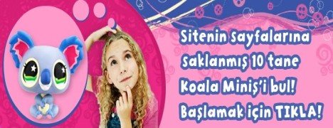 KOALA MİNİŞ, KOALA MİNİŞLERİ BULMA YARIŞMASI, MİNİŞLER, HASBRO İNTERTOY, WWW.MİNİSLER.COM, www.minisler.com
