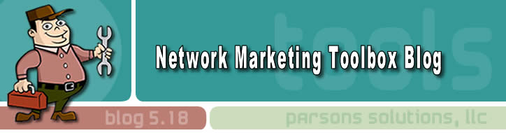 Network Marketing Toolbox Blog 5.18