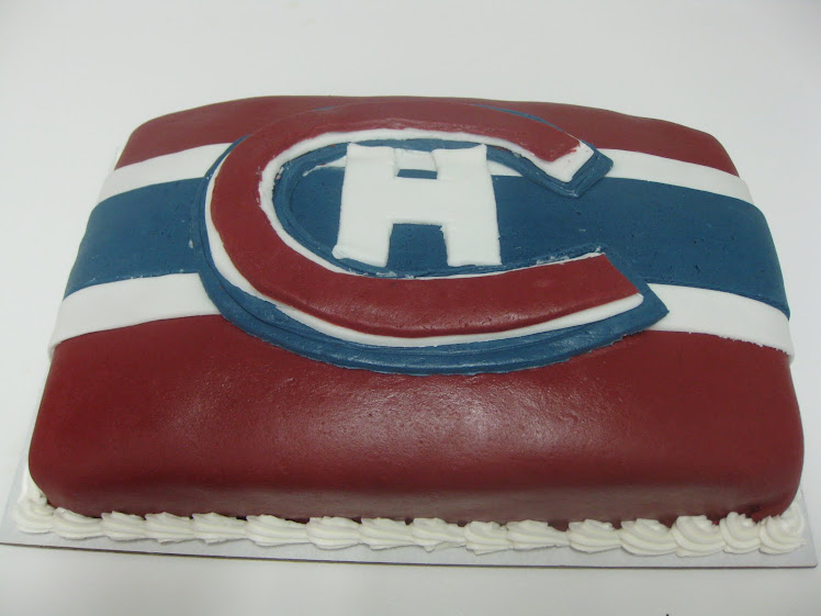 The "Habs" cake!