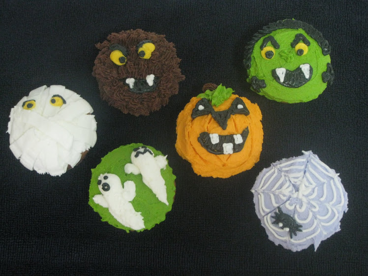 Hallowe'en Cupcakes!