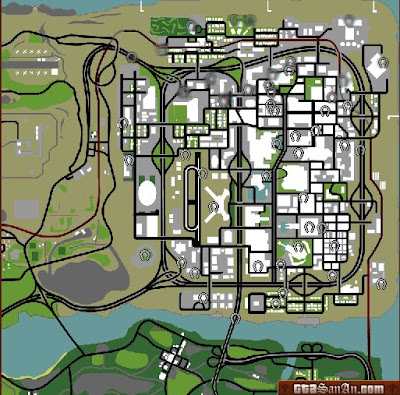 GTA San Andreas: Mapa e localização das 50 ferraduras colecionáveis -  Millenium