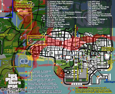 OS 5 LUGARES SECRETOS DO GTA SAN ANDREAS