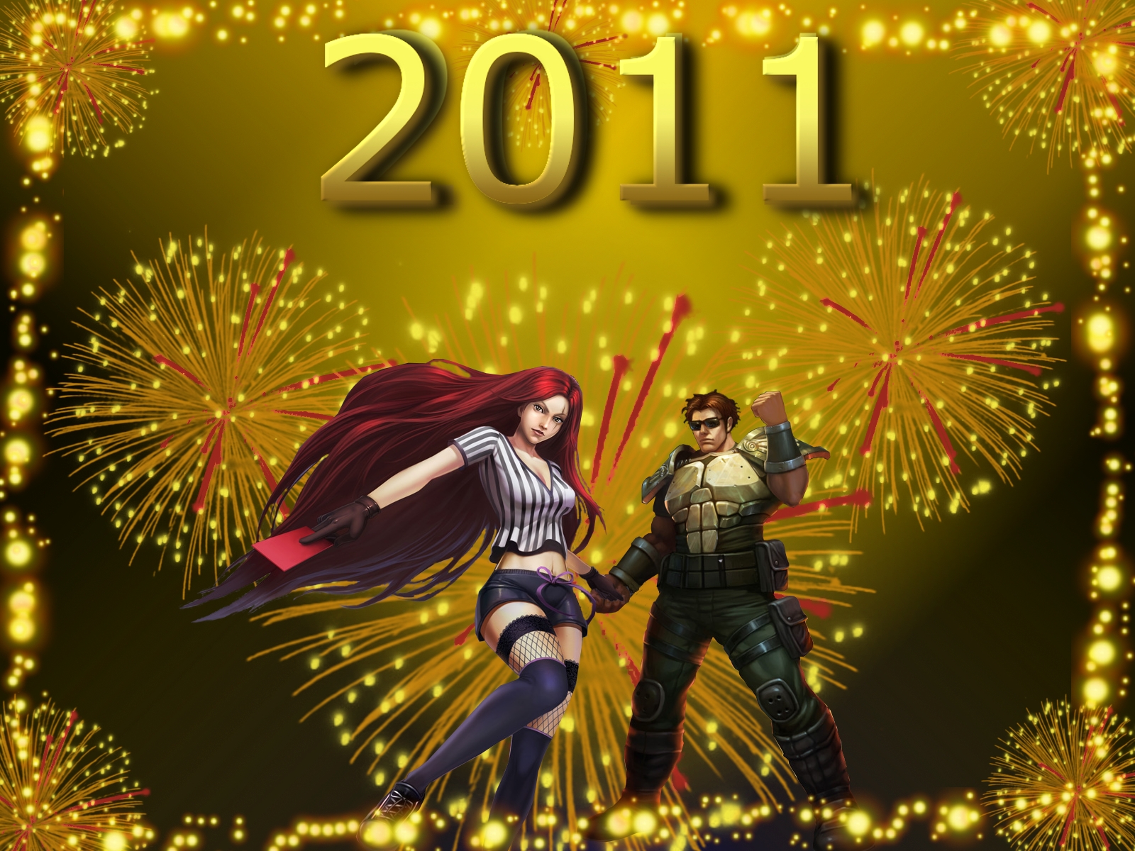 League of Legends Wallpaper: New Years EVE wallpaper