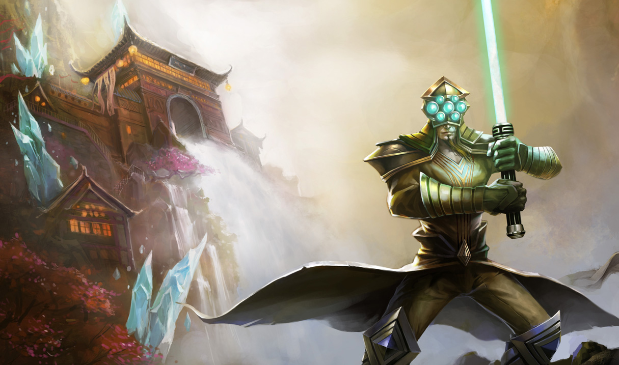 League of Legends Wallpaper Master Yi The Wuju Bladesman