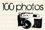 100 PHOTOS*