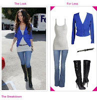 Celebrity Copycat: Megan Fox trendy look for less!