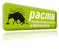 PACMA protesta por la utilización de una imagen taurina como representación de España