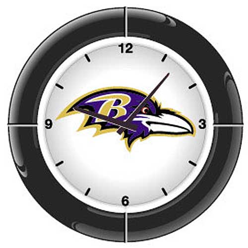 Ravens Clock
