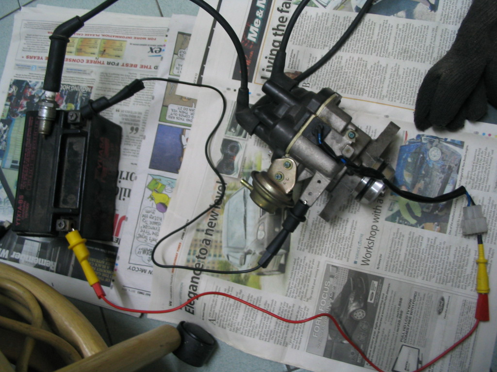 The Mechanic Distributor Spark Test