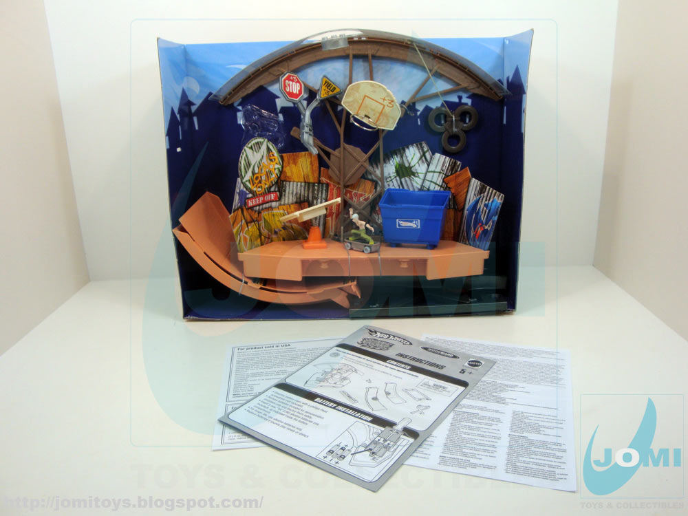 JoMi toys Hot Wheels Skate Freaks Quick Trick Skate Park