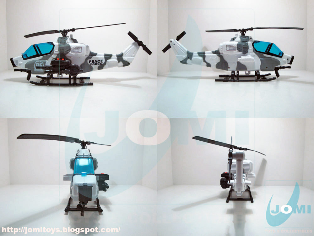 JoMi toys under maintenance Soldier Force VI Peace Force Helicopter