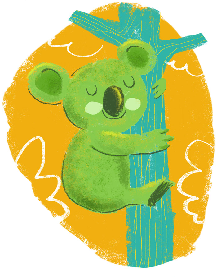 koala doodle