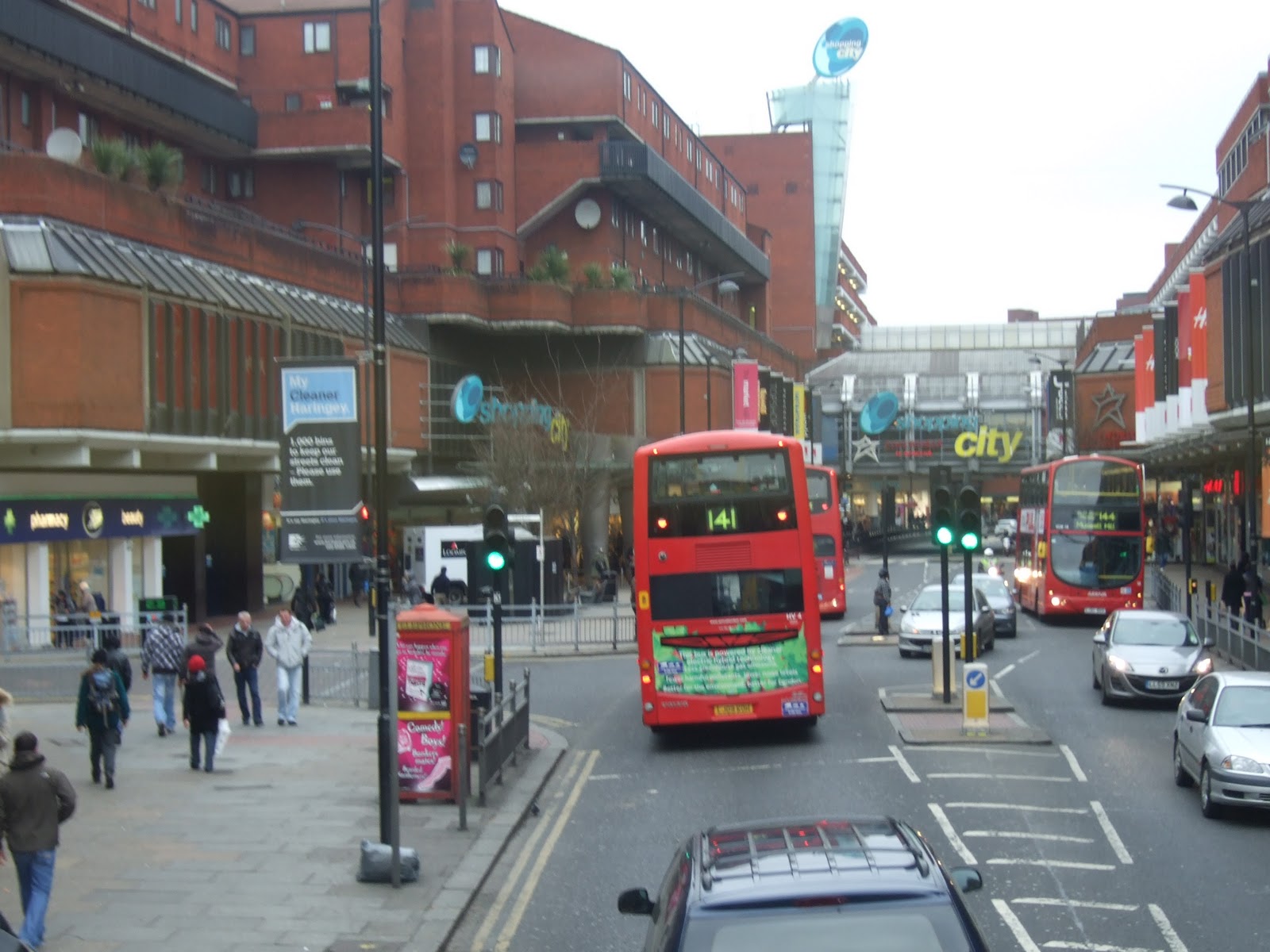 London buses one bus at a time the return The Number 141 Route