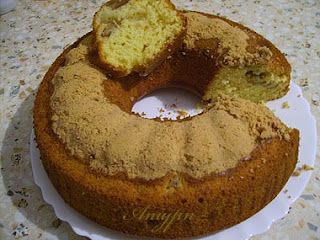 gourmet recipes - Cake with peers and banana
