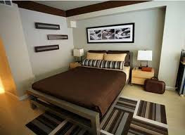 Modern apartment bedroom interior and small bedroom design 14